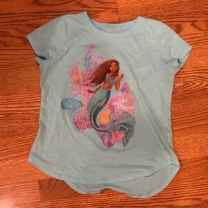 Disney Ariel Graphic Kids T-Shirt - Light Blue